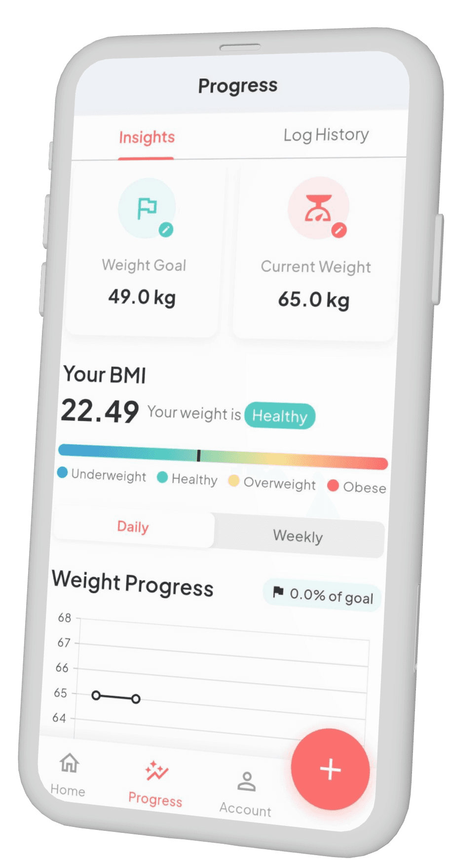 Progress Berat Badan